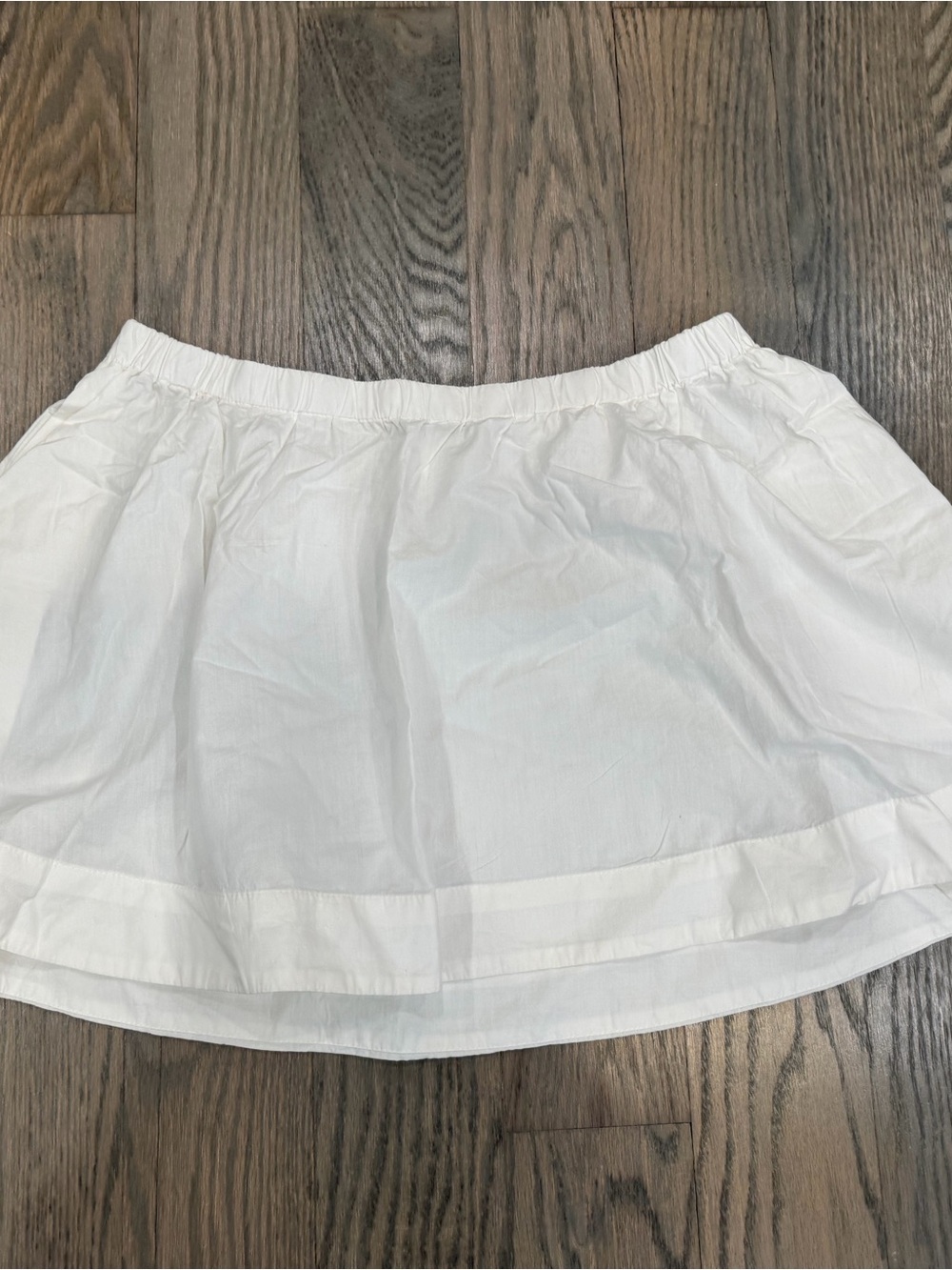 Free People Free-Est White Circle Skirt Women’s Large ~ NEW WITHOUT TAG